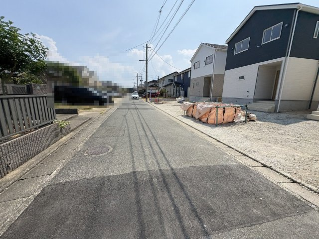 【その他】 | 福岡市東区大岳1丁目第22　1号棟（全3棟）【仲介手数料無料・0円】 | 現地写真。前面道路です。
