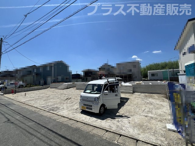 【外観】 | 福岡市東区大岳1丁目第22　1号棟（全3棟）【仲介手数料無料・0円】 | 建築中の物件は、お近くのモデルハウスも一緒にご覧頂けます。