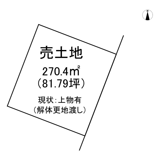 吉村町引土の土地図