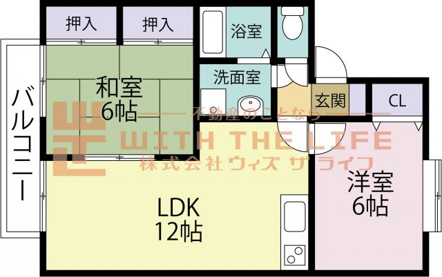 セジュールIM【キャッシュバック対象物件】の間取り