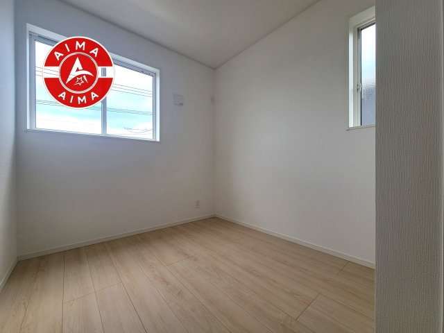 福岡市南区屋形原3丁目第10-3棟（2号棟）の和室|将来的に、琉球畳を引きまして和室風にすることも可能です。