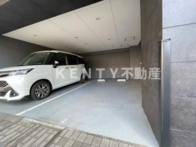 【駐車場】 | プレミアムキューブ大森本町 | 駐車場完備です