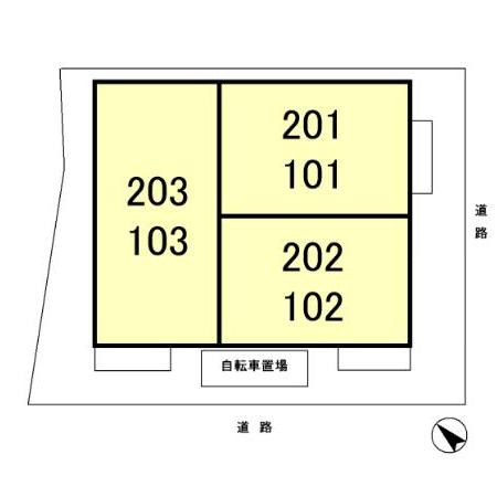 ロイヤルコートの区画図