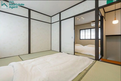 西院西平町ゲストハウスの和室