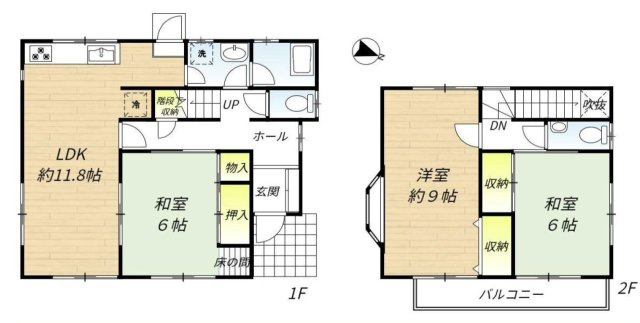 ミサワホーム施工　注文住宅　３LDKの間取り|導線を考えられた間取り