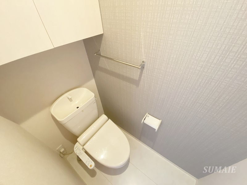 ヴィラ楓のトイレ|コンパクトで使いやすいトイレです☆