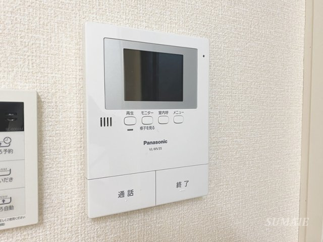 ヴィラ楓のセキュリティ|安心のモニター付きインターホン☆