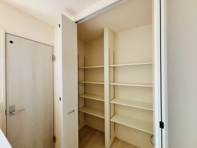あきる野市上代継　分譲住宅　5号棟の収納|2階収納スペース