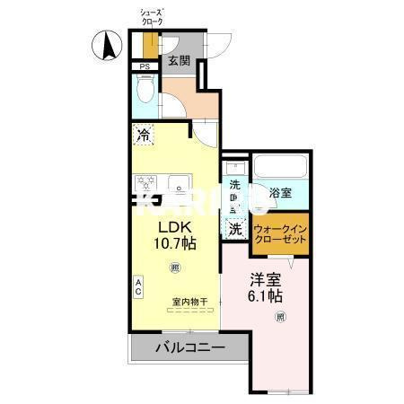 WEALTH JOTO Ⅱの間取り