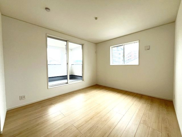 【寝室】 | 福岡市東区大岳1丁目第22　3号棟（全3棟）【仲介手数料無料・0円】 | 施工例。施工例は完成時と異なる場合があります。