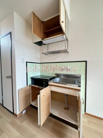 グリーンコーポのキッチン|使いやすいキッチンです