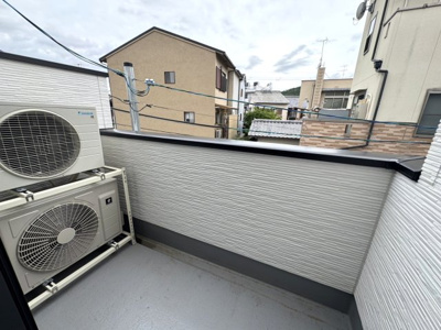 【バルコニー】 | 紫竹西南町貸家