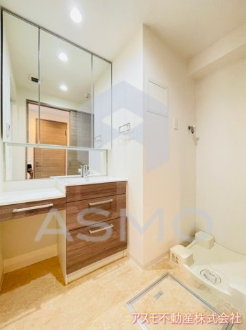 【洗面所】 | フォルテ福島 | 同マンション別部屋　参考写真