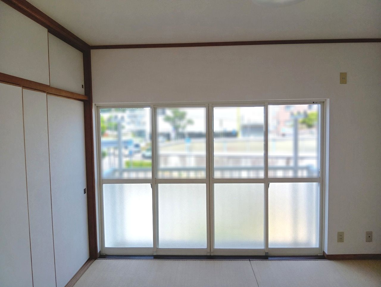 薊野西町貸家の和室|フローリングだけでなく、和室もあります