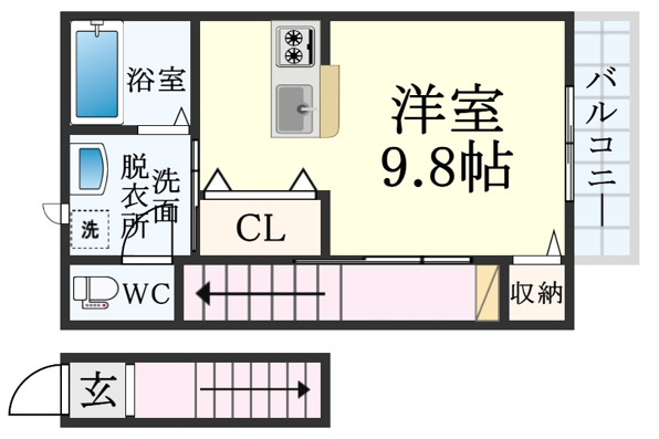 ウィズ諏訪山B棟