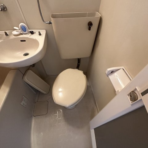 ハイツカレッヂＢのトイレ|トイレです