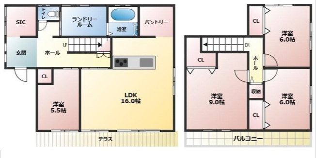 【間取り】 | 福岡県大牟田市沖田町