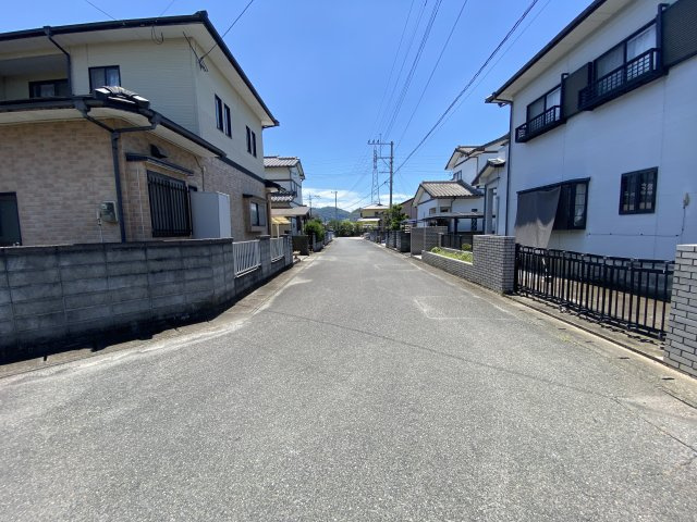 【前面道路含む現地写真】 | 福岡県大牟田市沖田町