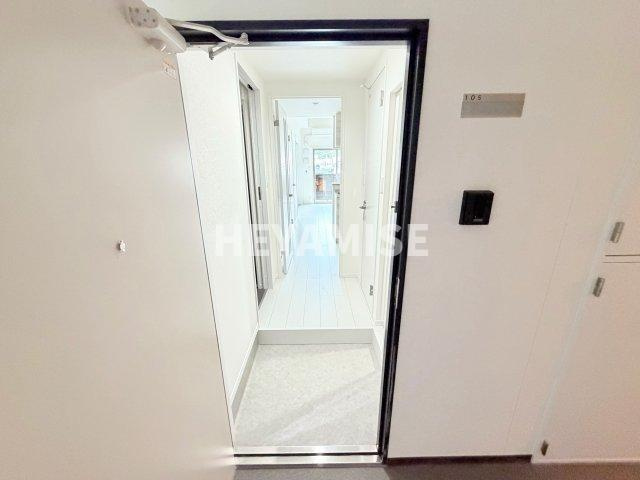 ヴィオラ矢上弐番館の玄関