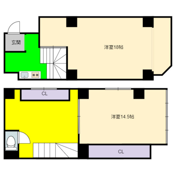 関谷ビル【　店舗系おすすめ　】の間取り