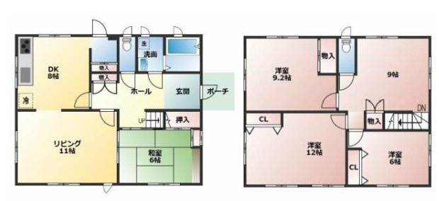 【間取り】 | 北区打越町