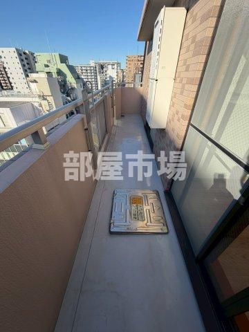マルソ松が谷のバルコニー