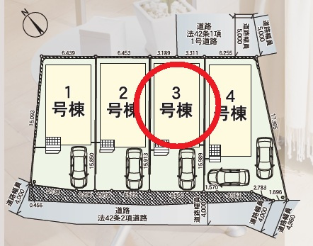 豊田市新町第2　新築分譲住宅　全4棟　3号棟のその他