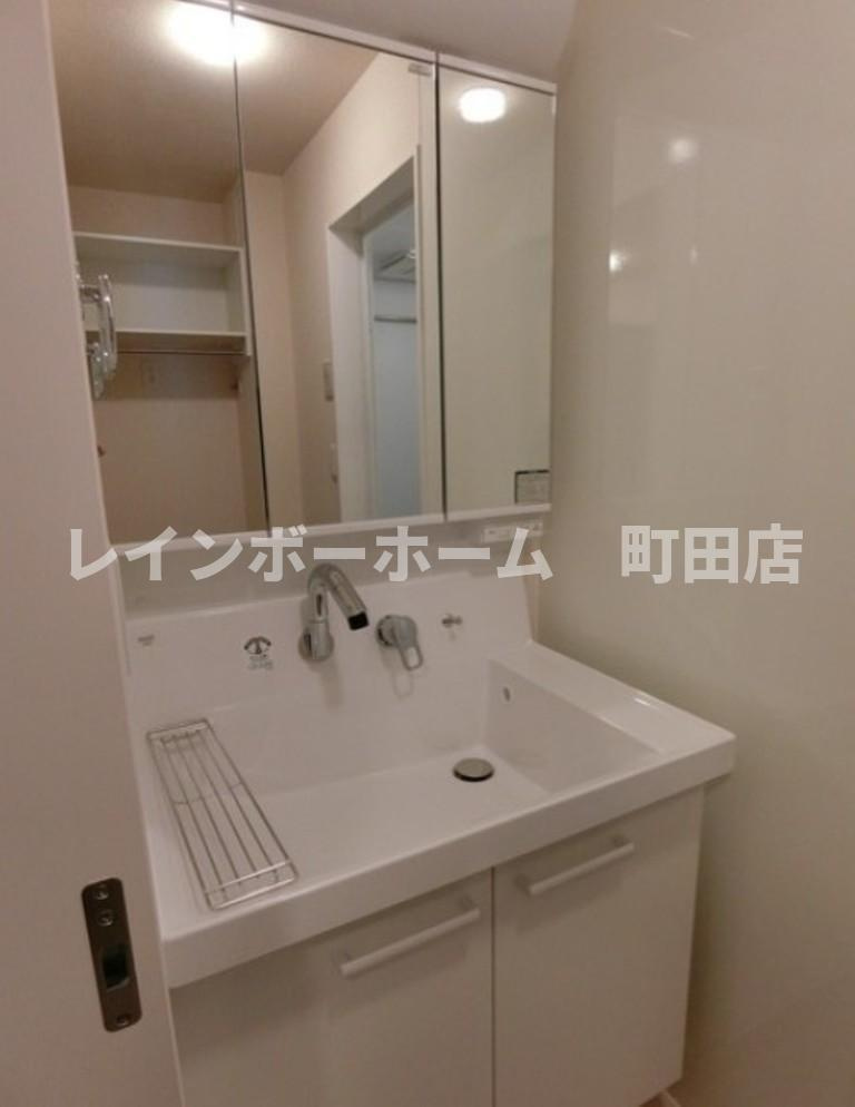 ソレアード町田※初期費用分割あと払いサービス利用可能物件の洗面所