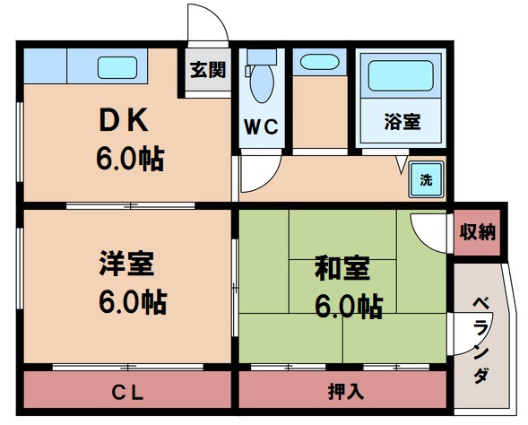 【間取り】 | Rinon天王寺北