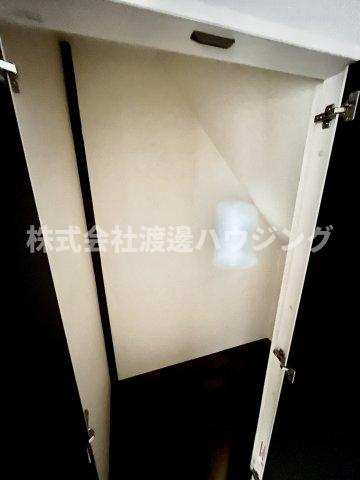 守口市東光町テラスハウスの収納