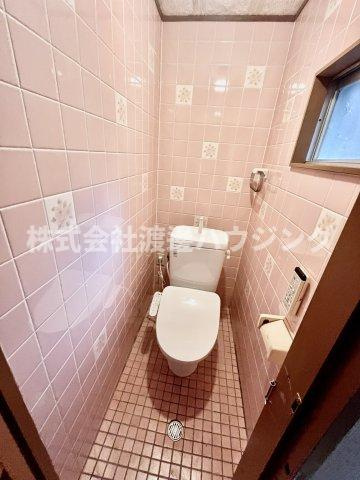 守口市東光町テラスハウスのトイレ