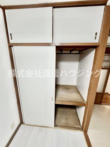 守口市東光町テラスハウスの収納