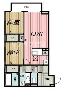 D-ROOM末広Ⅰの間取り