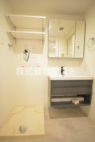 セレニテ難波グランデシュッドの洗面所