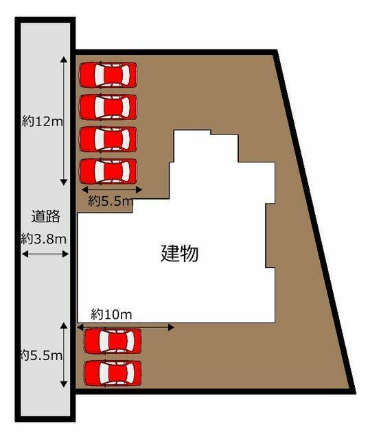 富士市中里の中古一戸建|区画図 