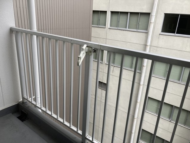 サンガ梅田のバルコニー