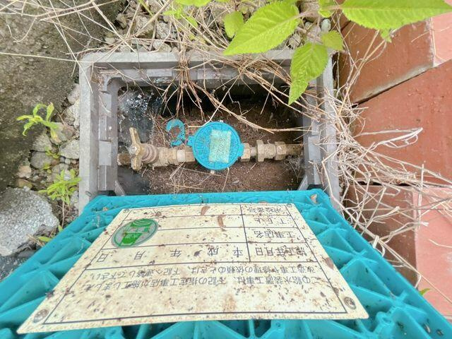 富士市中里の中古一戸建|水道メーター 