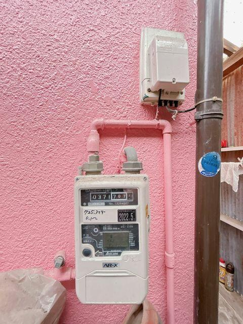 富士市中里の中古一戸建|都市ガス設備 