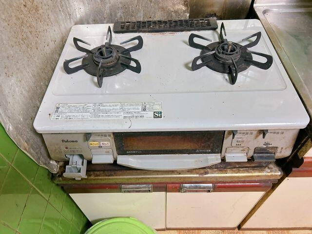 富士市中丸の中古一戸建|キッチンコンロ 