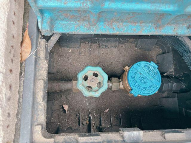 富士市中丸の中古一戸建|水道メーター 