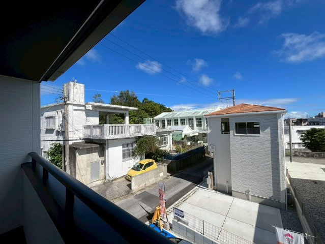 グラファーレ南城市玉城親慶原２棟の展望|バルコニーからの眺め