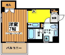 【間取り】 | ソヨカゼテラス永福町