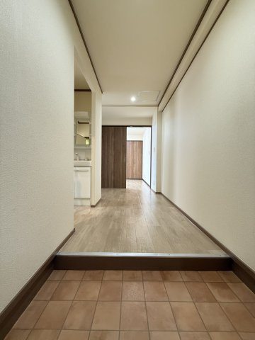 双輪コーポ2号館の玄関