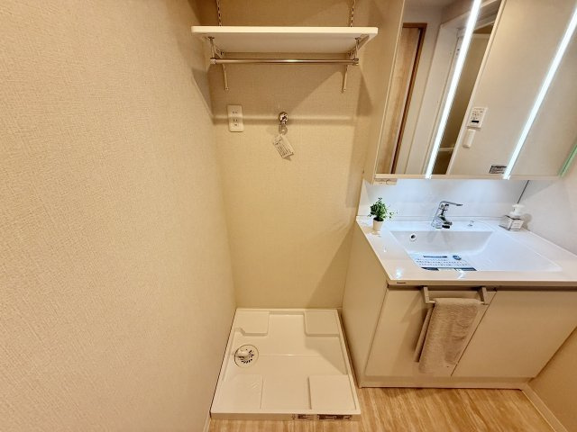星ヶ丘アイリス南棟の洗面所