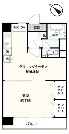 【間取り】 | パラシオン恵比寿