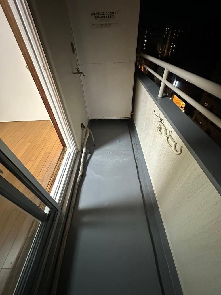 第２７宮庭マンション　テ１００のバルコニー