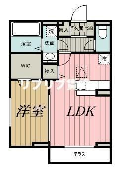 D-ROOM末広Ⅰの間取り