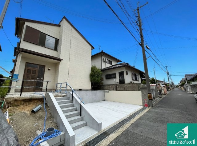 現地説明会　北葛城郡広陵町馬見北の前面道路含む現地写真|車通りの少ない前面道路！お子様がいらっしゃるご家族でも安心！