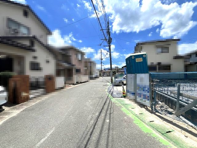【その他】 | 福岡市早良区野芥7丁目6期　1号棟（全1棟）【仲介手数料無料・0円】 | 現地写真。前面道路です。