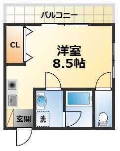 セジュール曙の間取り